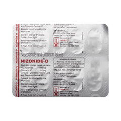Nizonide-o 500/200 MG Tablet 10