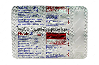 Nock 3 100/325/15 MG Tablet 10