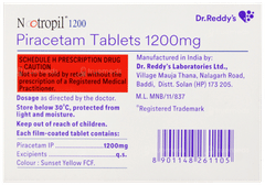 Nootropil 1200 Tablet 10