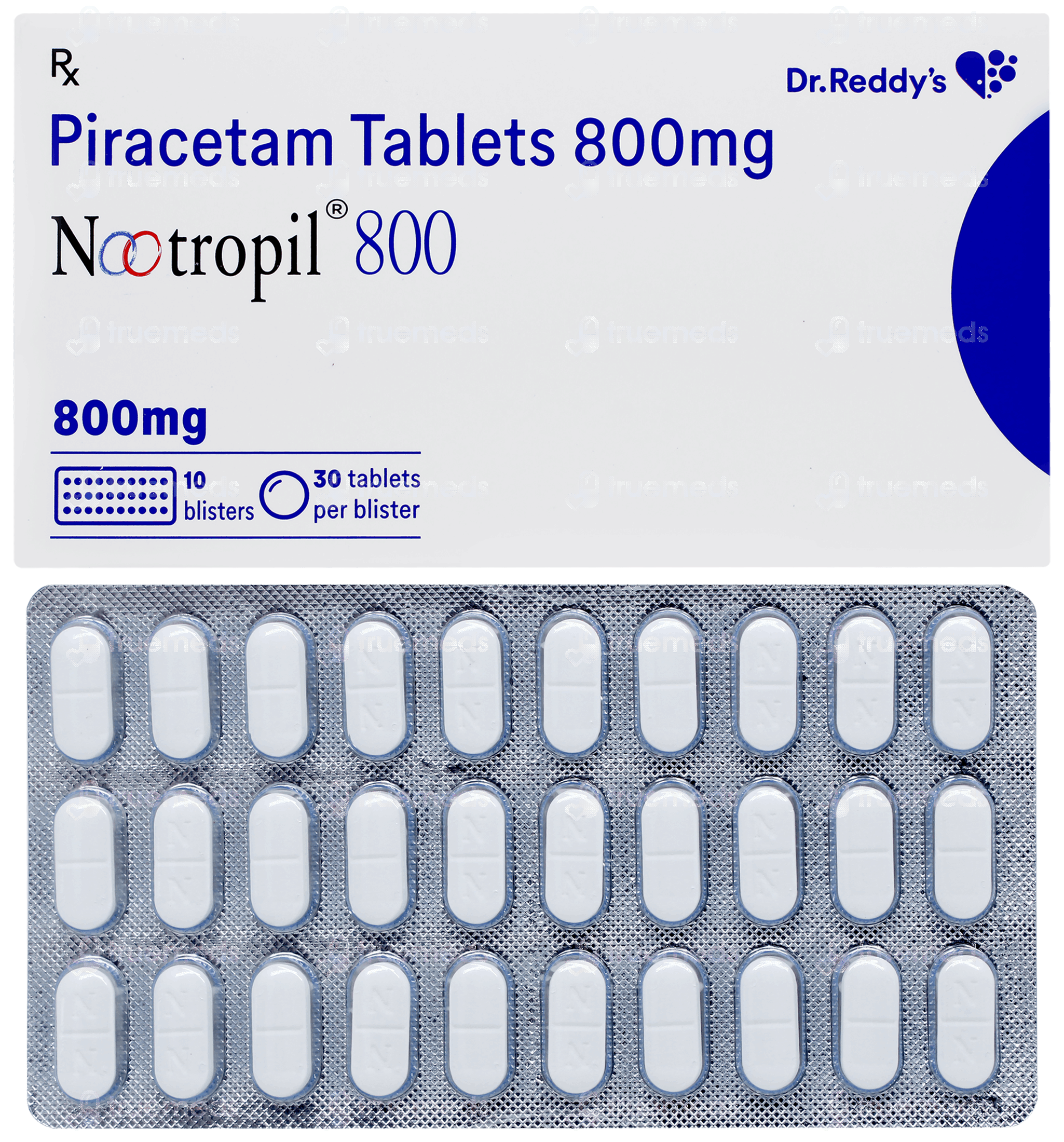 Nootropil 800 Tablet: Uses, Side Effects, Price & Substitutes