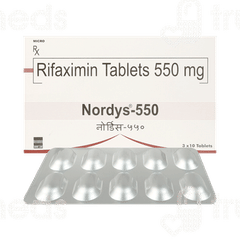 Nordys 550 MG Tablet 10 Nordys 550 MG Tablet 10