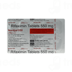 Nordys 550 MG Tablet 10 Nordys 550 MG Tablet 10
