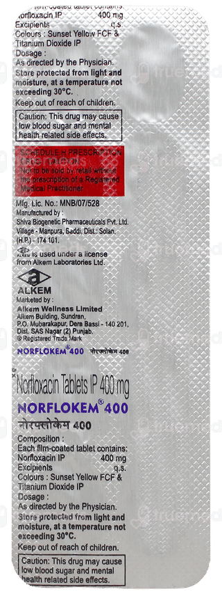 Norflokem 400 Tablet 10