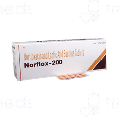 Norflox 200 Tablet 10
