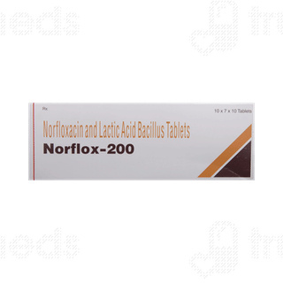 Norflox 200 Tablet 10