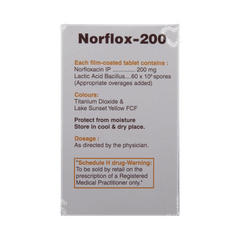Norflox 200 Tablet 10