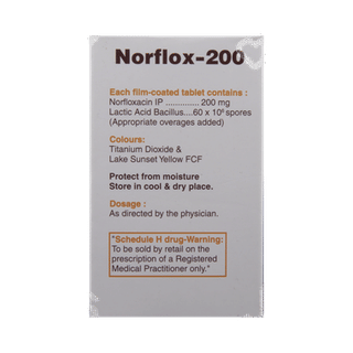 Norflox 200 Tablet 10
