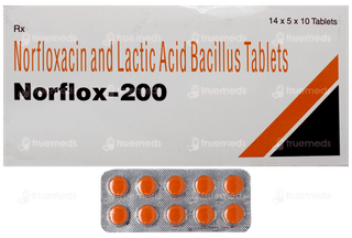 Norflox 200 Tablet 10
