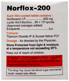 Norflox 200 Tablet 10