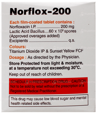Norflox 200 Tablet 10