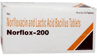 Norflox 200 Tablet 10
