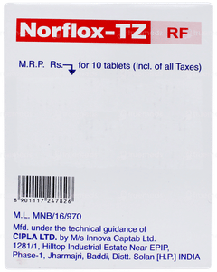 Norflox Tz Rf Tablet 10