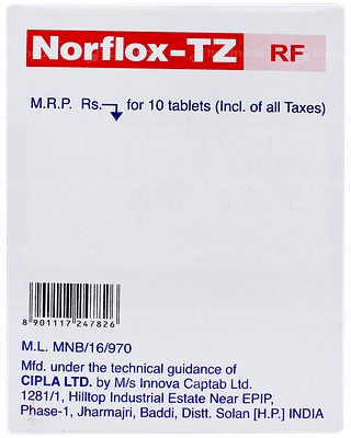 Norflox Tz Rf Tablet 10