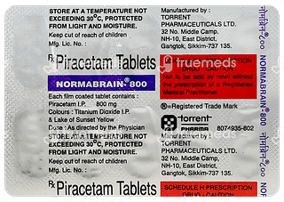 Normabrain 800 MG Tablet 10