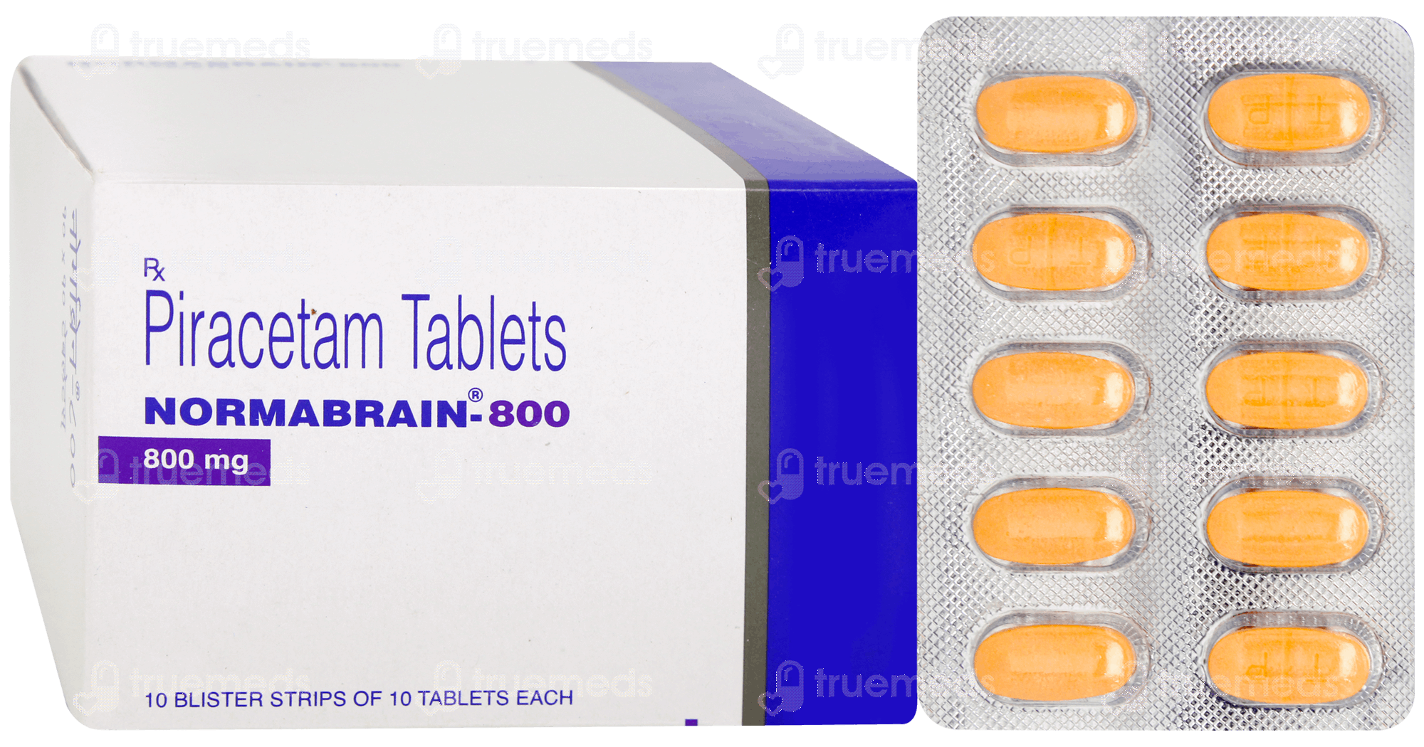 Normabrain 800 MG | Order Normabrain 800 MG Tablet Online at Truemeds