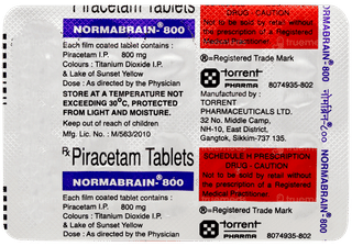 Normabrain 800 Tablet 10