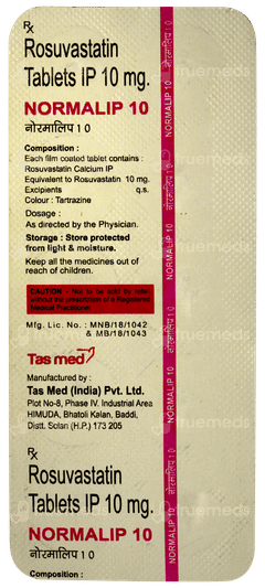 Normalip 10 Tablet 10 Normalip 10 Tablet 10