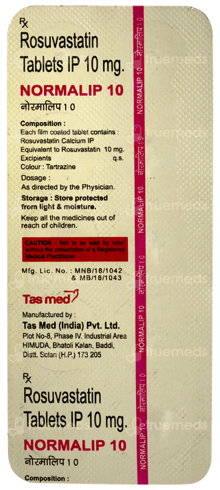 Normalip 10 Tablet 10