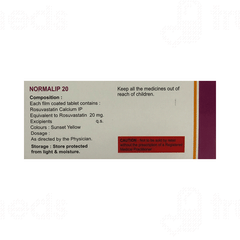 Normalip 20 Tablet 10 Normalip 20 Tablet 10