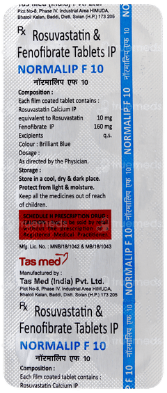 Normalip F 10 Tablet 10