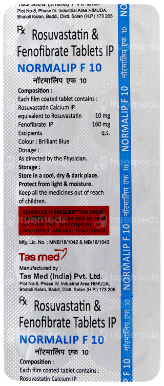 Normalip F 10 Tablet 10