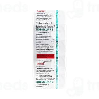 Normalip F 5 Tablet 10