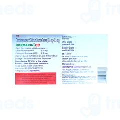 Normaxin Cc 2.5/5mg Tablet 15