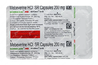 Normaxin Mb 200 MG Capsule Sr  10