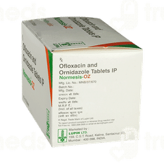 Normesis Oz 200/500 MG Tablet 10 Normesis Oz 200/500 MG Tablet 10