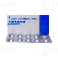 Norpregalin 75/10 MG Tablet 10