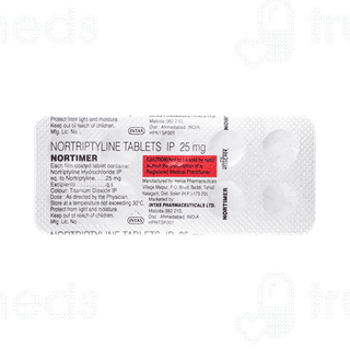 Nortimer 25 MG Tablet 10
