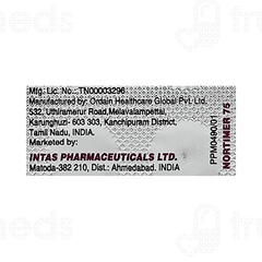 Nortimer 75 MG Tablet 10