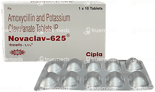 Novaclav 625 Tablet 10