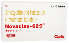 Novaclav 625 Tablet 10 Novaclav 625 Tablet 10