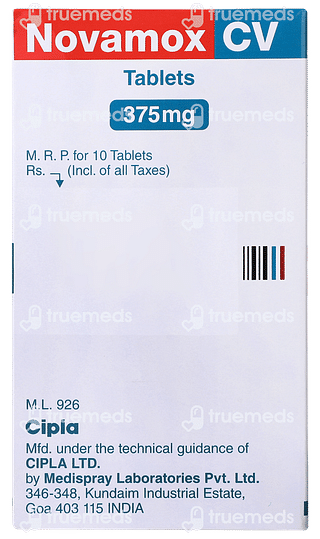 Novamox Cv 250/125 MG Tablet 10