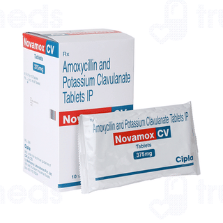 Novamox Cv 375mg Tablet 10