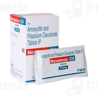 Novamox Cv 375Mg Tablet 10