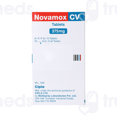 Novamox Cv 375Mg Tablet 10 Novamox Cv 375Mg Tablet 10