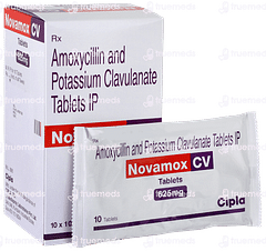 Novamox Cv 625mg Tablet 10