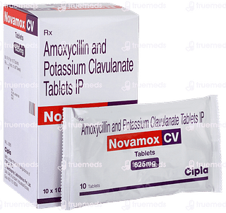 Novamox Cv 625mg Tablet 10