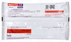 Novamox Cv 625mg Tablet 10