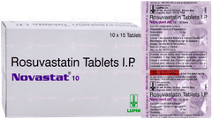 Novastat 10 Tablet 15