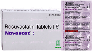 Novastat 10 Tablet 15