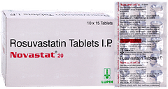 Novastat 20 Tablet 15