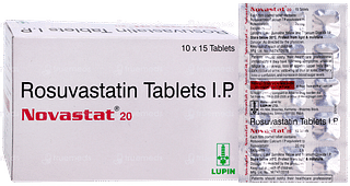 Novastat 20 Tablet 15