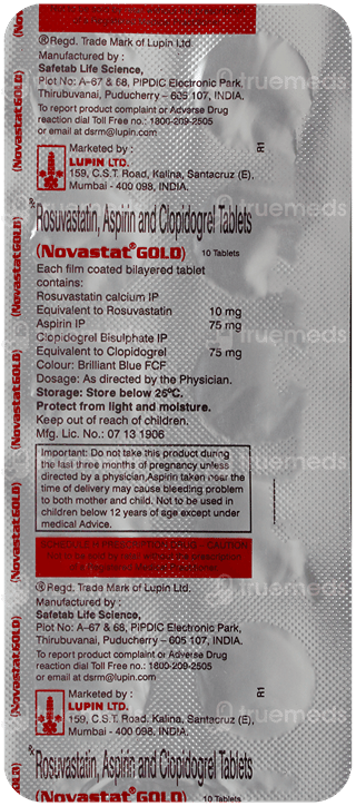 Novastat Gold Tablet 10