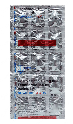 Novastat Tg 10 Tablet 15