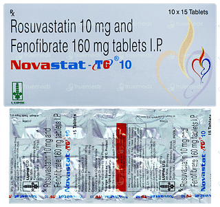 Novastat Tg 10 Tablet 15