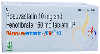 Novastat Tg 10 Tablet 15