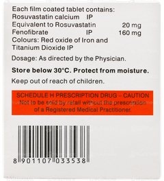 Novastat Tg 20 Tablet 10